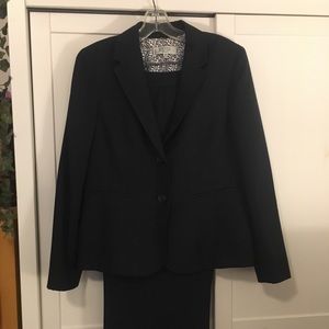 Navy business suit